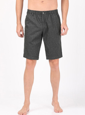 JOCKEY Printed Men Dark Green Casual Shorts