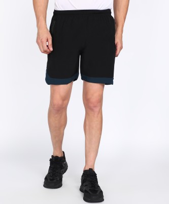 never lose Solid Men Black Regular Shorts