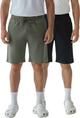 Force NXT Solid Men Multicolor Casual Shorts