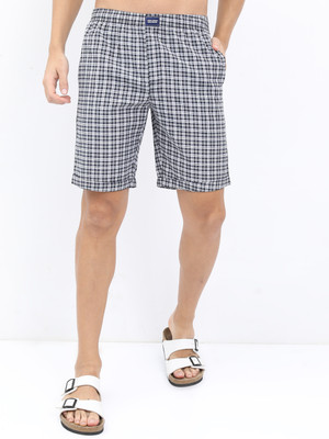 HIGHLANDER Checkered Men Multicolor Casual Shorts