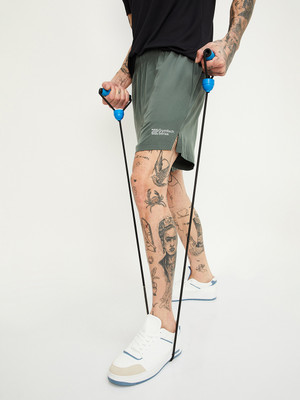 MAX Solid Men Green Casual Shorts