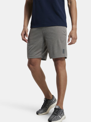 JOCKEY Solid Men Grey Sports Shorts