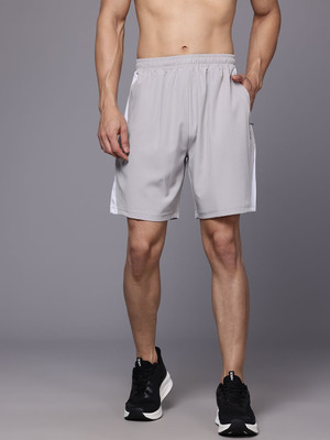 HRX by Hrithik Roshan Solid Men Grey Sports Shorts