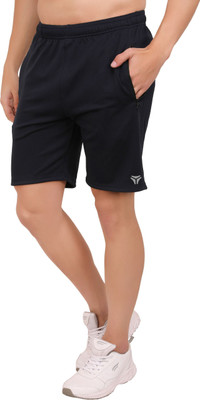 Kyk Solid Men Black Regular Shorts