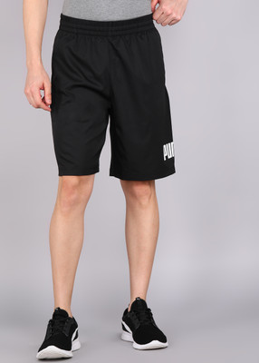PUMA Printed Men Black Casual Shorts
