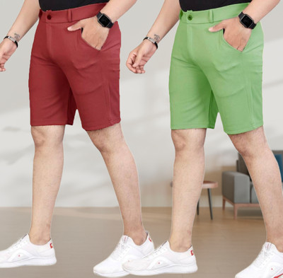 RELIMAR Solid Men Multicolor Regular Shorts
