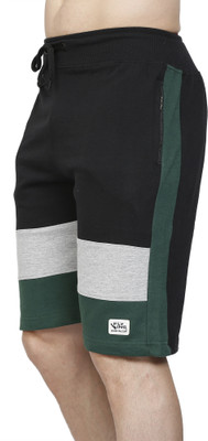 GYRFALCON Self Design Men Multicolor Basic Shorts