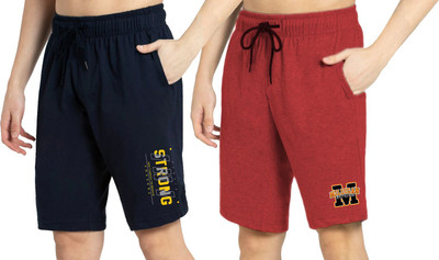 Kartblack Graphic Print Men Multicolor Regular Shorts