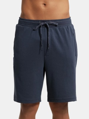 JOCKEY Self Design Men Grey Basic Shorts