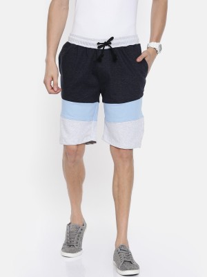 ARISE Color Block Men Multicolor Casual Shorts