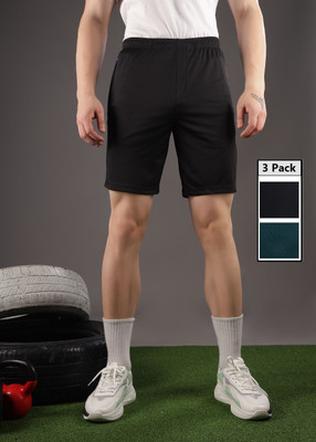 Force NXT Solid Men Multicolor Casual Shorts