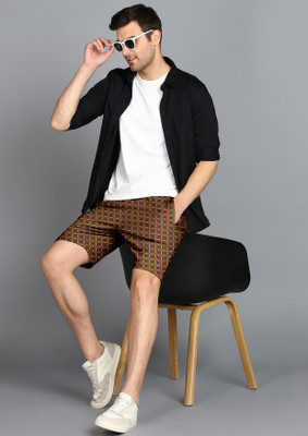 FTX Printed Men Multicolor Basic Shorts