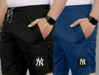 mahira Solid Men Multicolor Sports Shorts