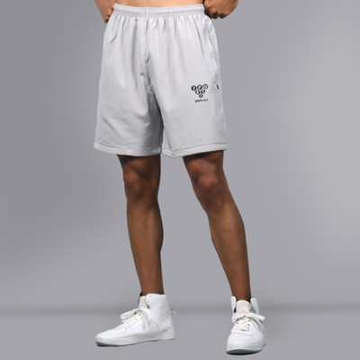 SPORTS VILLA Printed Men Grey Basic Shorts