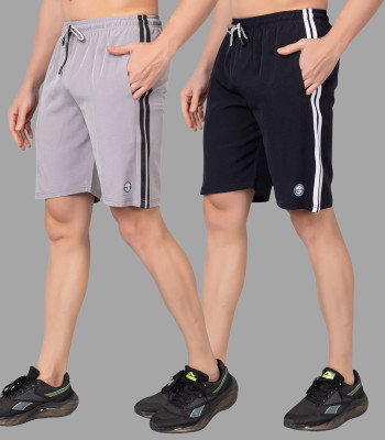 Pyro Spirit Striped Men Multicolor Bermuda Shorts