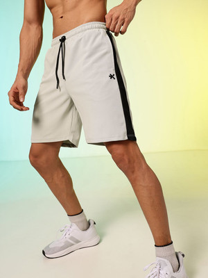 HRX by Hrithik Roshan Solid Men Grey Sports Shorts