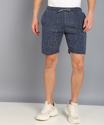 METRONAUT Men's Solid Regular Short Solid Men Dark Blue Regular Shorts