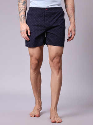 V-MART Printed Men Blue Boxer Shorts