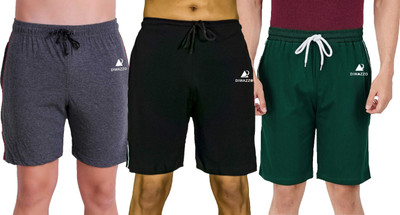 Diwazzo Printed Men Multicolor Regular Shorts