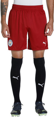 PUMA Solid Men Red Sports Shorts