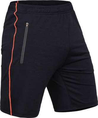 Kyk Solid Men Dark Blue Regular Shorts