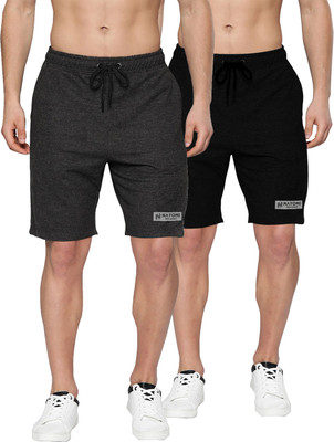 N NAYOMI Solid Men Multicolor Casual Shorts