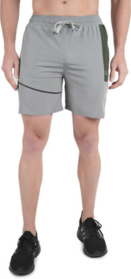 KWINGS Solid Men Grey Running Shorts