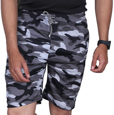 Anjaneya Printed Men Multicolor Casual Shorts