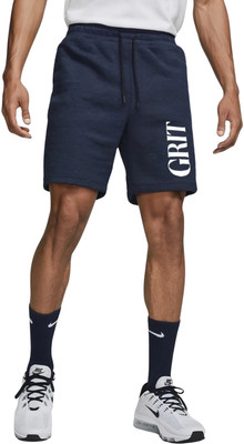 Fflirtygo Printed Men Dark Blue Regular Shorts