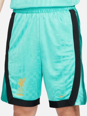 NIKE Solid Men Green Sports Shorts