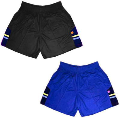 AFP Self Design Men Multicolor Regular Shorts