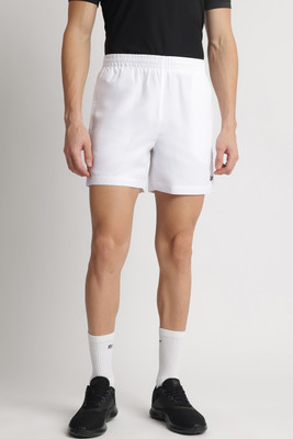 REEBOK Solid Men White Basic Shorts