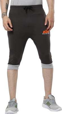 SURYA MAX Solid, Color Block Men Black Bermuda Shorts