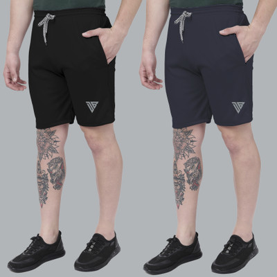 DONBALLER Solid Men Multicolor Regular Shorts