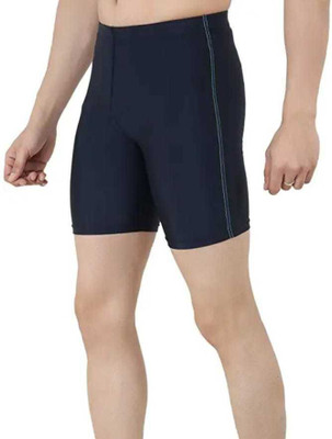 Shiv Shankar Sells Self Design Men Dark Blue Tights