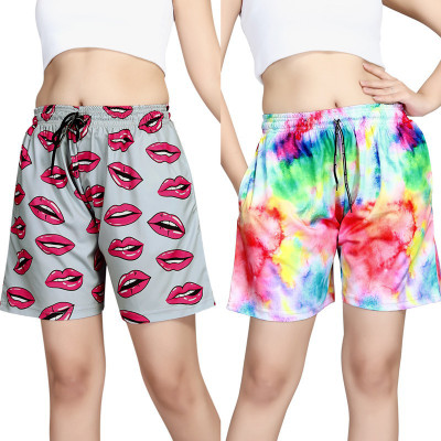 Exitro Printed Women Multicolor Basic Shorts