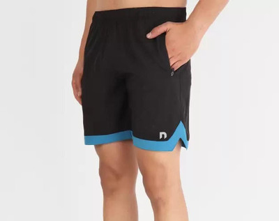 never lose Solid, Striped Men Black Regular Shorts, Casual Shorts, Basic Shorts