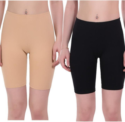 Bilqis Solid Women Multicolor Cycling Shorts