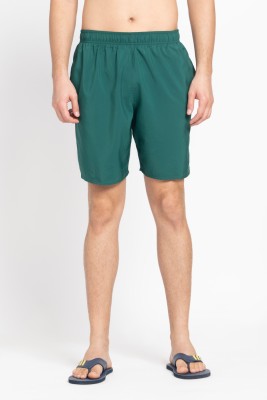 ADIDAS Printed Men Green Sports Shorts