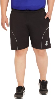bigbanana Striped Men Black Regular Shorts