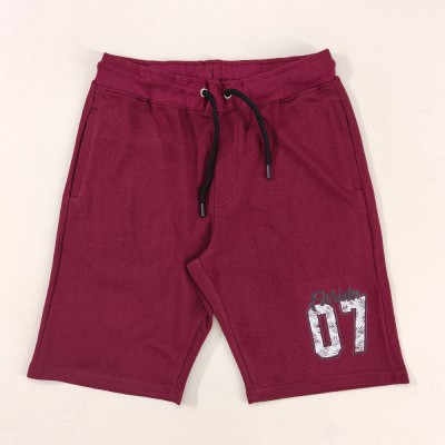 Cold Play Self Design Men Maroon Casual Shorts