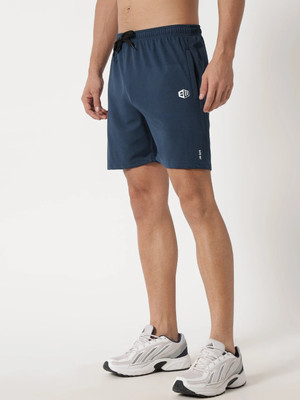 Endeavour Wear Solid Men Blue Regular Shorts