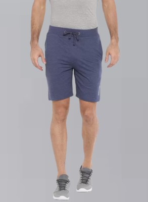 Force NXT Solid Men Dark Blue Bermuda Shorts