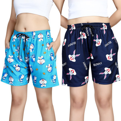 Exitro Printed Women Multicolor Basic Shorts