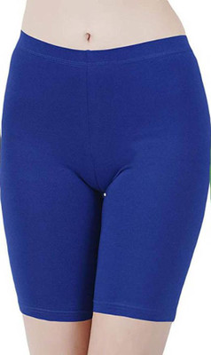 Shiv Shankar Sells Solid Women Reversible Blue Regular Shorts