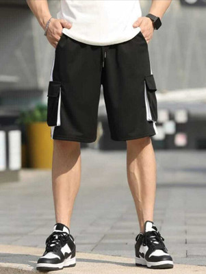 RGN Solid Men Multicolor Cargo Shorts