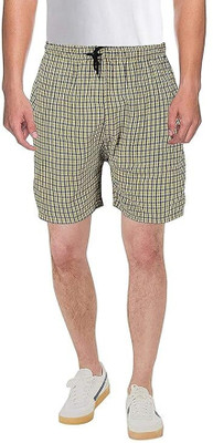 ZIIFOX Solid Men Reversible Yellow Boxer Shorts