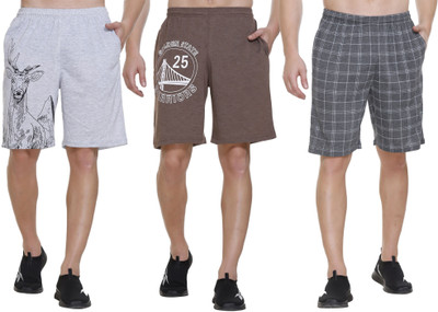 S.L. Madhok Printed Men Multicolor Regular Shorts