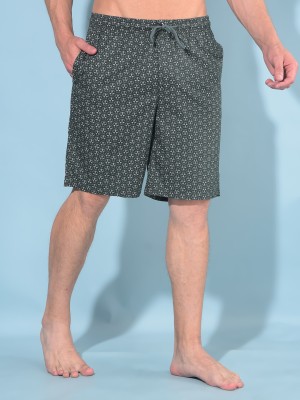 CRIMSOUNE CLUB Printed Men Dark Green Boxer Shorts