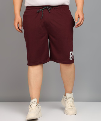 METRONAUT PLUS Printed Men Purple Regular Shorts